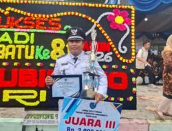 Desa Janji Raih Juara 3 Lomba Desa Terbaik se-Kabupaten Labuhanbatu di HUT ke-81