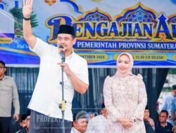 Bupati Maya Hasmita Apresiasi Gubsu Bobby Nasution di Pengajian Akbar, 11,1 KM Jalan Pesisir Labuhanbatu Terealisasi