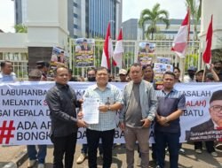 Dugaan KKN Penempatan Jabatan, Massa Minta KPK Usut Tuntas Bupati Maya Hasmita