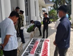 PMP-SU Gelar Aksi Jilid II di Kejatisu, Desak Panggil Bupati Labuhanbatu dan periksa Kadis LH Berinisial SRS