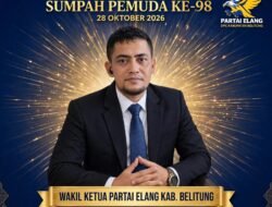 Boris Dianjaya: Sumpah Pemuda, Saatnya Bersatu dan Mengabdi untuk Negeri