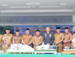 Kejutan HUT ke-81 TNI, Wabup Labuhanbatu Sambangi Makodim 0209/LB Bawa Kue Ultah